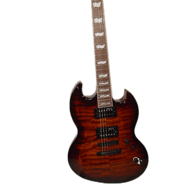 ESP LTD Viper-256 Electric Guitar - Dark Brown Sunburst for sale