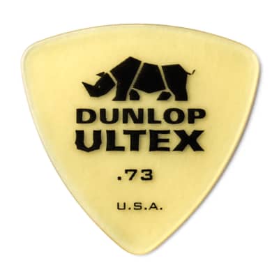 Dunlop 426P.73 Ultex Triangle Picks -- 6 Pack image 2