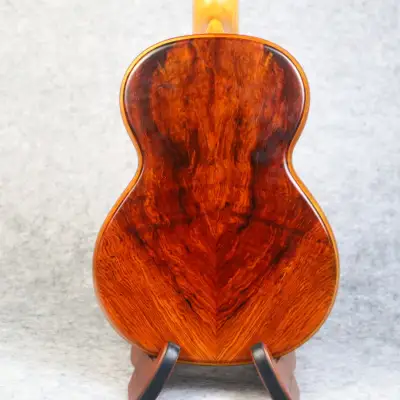 Immagine olamestre custom hawaiian koa cocobolo tenor ukulele - 7