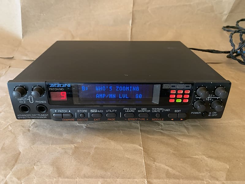 Zoom 9050 Advanced Instrument Effects Processor 90s VGC with