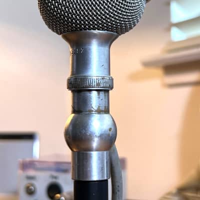 RARE 1940's Brush BR2S Spherical Crystal microphone, non-working, prop image 5