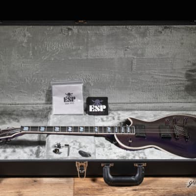 ESP Eclipse Custom EMG Electric Guitar w/ Case – Andromeda II image 9