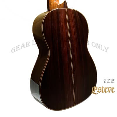 Guitarras Esteve 9CB all solid Cedar & Indian Rosewood Spain handmade classical guitar image 7