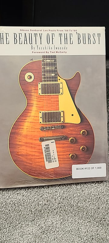 The Beauty of the 'Burst Hardcover book 122/1,000 still sealed. Gibson Les  Paul 1958 1959 1960.