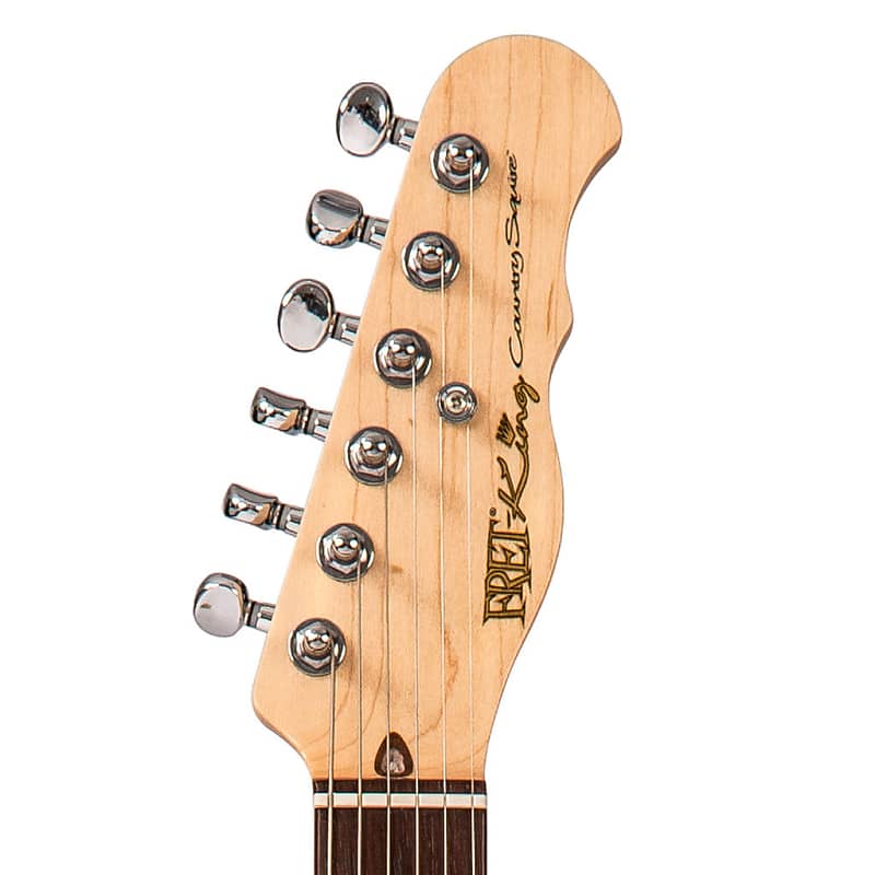 on ott　フレットキング
FKV22VR
汎用ハードケース付き Fret-King Country Squire Music Row single cutaway electric