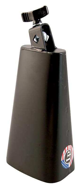 Latin Percussion LP205 Mountable Timbale Cowbell Black image 1