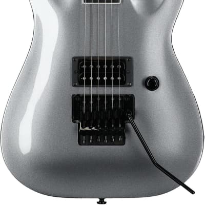 Kramer SM-1H Floyd Rose Electric Guitar, Tronius Silver image 3