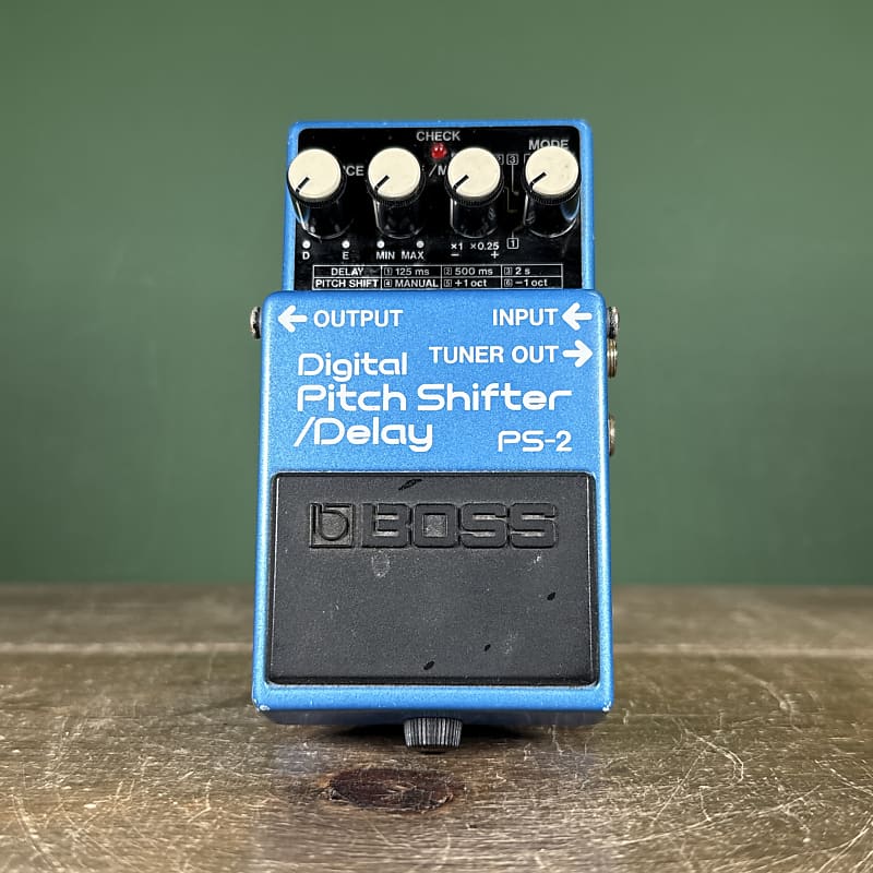 Boss PS-2 Digital Pitch Shifter/Delay (Blue Label) 1987