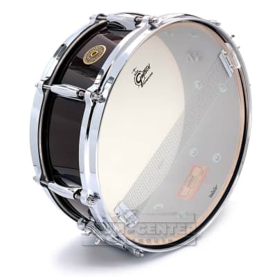 Gretsch USA Custom Snare Drum 14x5.5 8-Lug Dark Walnut Gloss w/Micro-Sensitive Strainer image 4