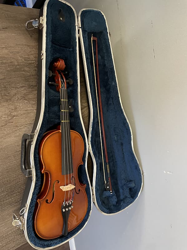 2006 glaesel shop antonius stradivarius 1713 4/4 full size violin outfit - made in west germany image 1