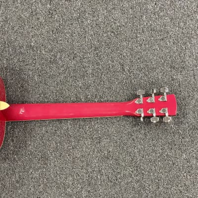 Regal San Francisco Resonator Guitar  - Red image 6