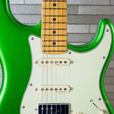 Fender Player Plus Stratocaster HSS with Maple Fretboard - Cosmic Jade image 4