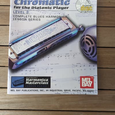 Book & CD: David Barrett's Harmonica Masterclass - Basic Blues Chromatic for the Diatonic Player, (44pp + CD) image 1