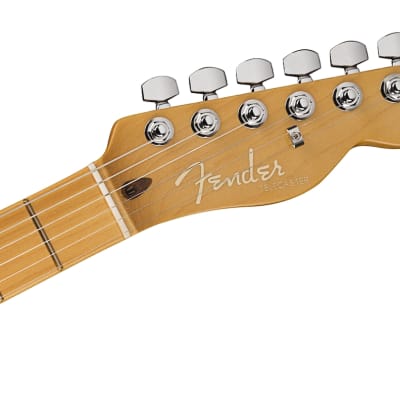 Fender American Ultra Telecaster Maple Fingerboard Electric Guitar Mocha Burst image 6