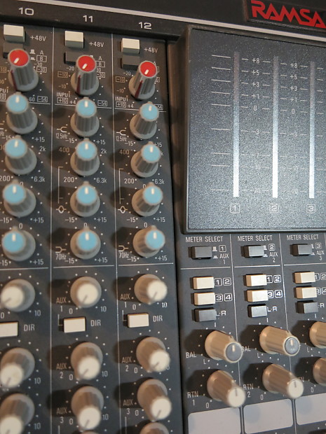Ramsa/Panasonic WR-S4412 12 channel mixer/console | Reverb Ramsa/Panasonic WR-S4412 12 channel mixer/console | Reverb