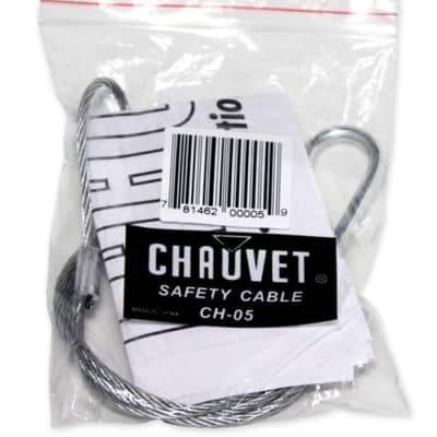 Chauvet CH-05 31" Inch Safety Clamp Lighting Cable Wire For Up To 700 LBS CH05 image 3