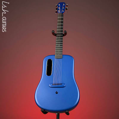 Lava Music Lava ME 3 Smart Acoustic Guitar 36” Blue w/ Space Bag image 4