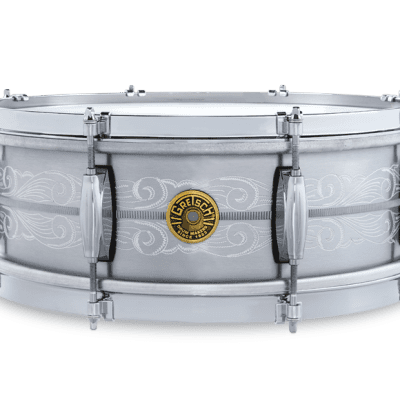 NEW Gretsch 135th Anniversary Commemorative 5x14 Solid Aluminum Snare Drum image 1