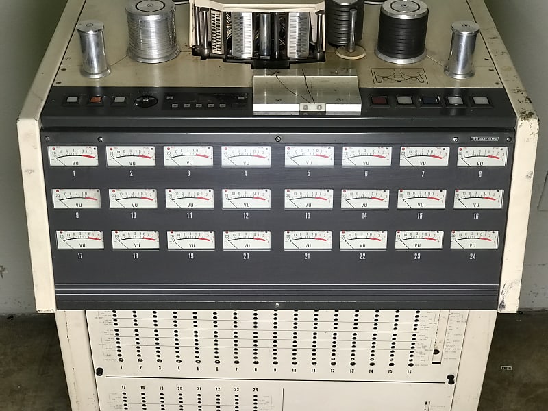 Otari MX-80 2 24-Track Tape Machine with CB-124 Remote Control Unit