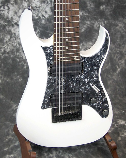Good used Ibanez RG8 8 string electric guitar