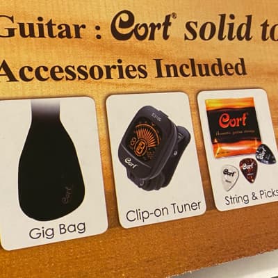 Cort Guitars Acoustic Dreadnought Guitar Pack EARTH-PACK-OP *Store Demo* image 6