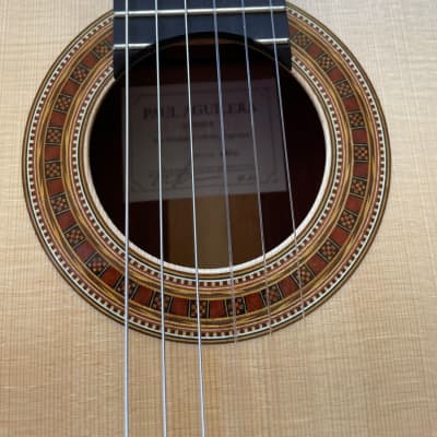 Paul Aguilera Concert Classical Guitar Torres Model 2022 - French Polish for sale