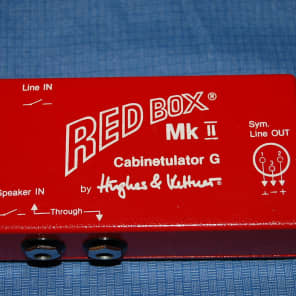 Hughes and kettner red box top