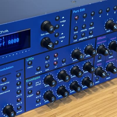 Novation Supernova II 24-Voice Rackmount Virtual Analog Synthesizer | Reverb