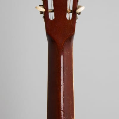 National  Style 1 Tricone Roundneck Resophonic Guitar (1935), ser. #S-5773, original black hard shell case. image 6