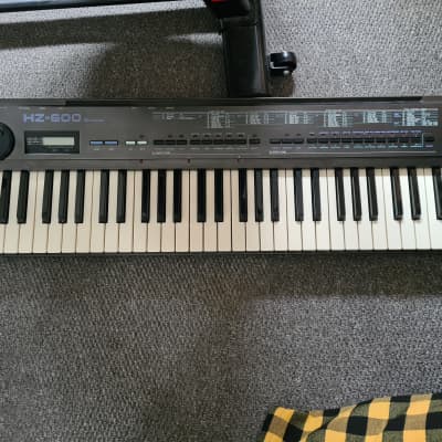 Casio HZ-600 SD 61-Key Synthesizer 1980s - Black