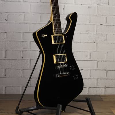 Ibanez Iceman IC300 Electric Guitar 1994 (Cort) Black w/TKL Case #C426535 image 2