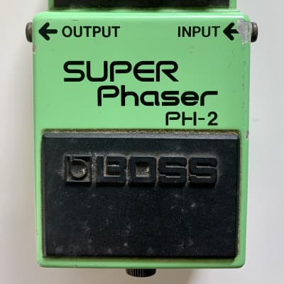 Boss PH-2 Super Phaser (Black Label) 1984 - 1988 - Green MIJ Made in Japan for sale