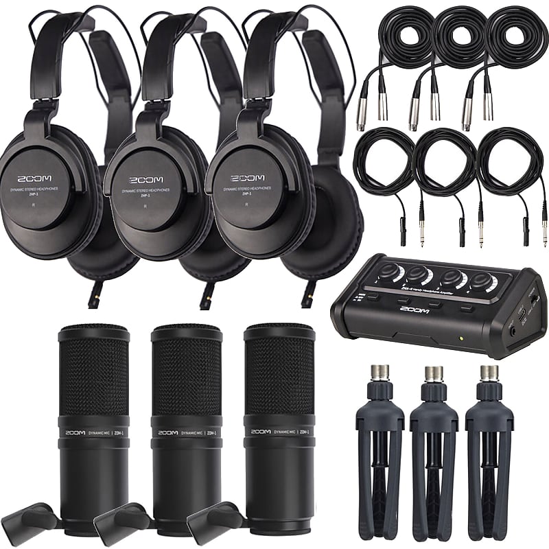 Podtrak P4 Mic Recorder Zoom PodTrak P4 Podcast Recorder Bundle