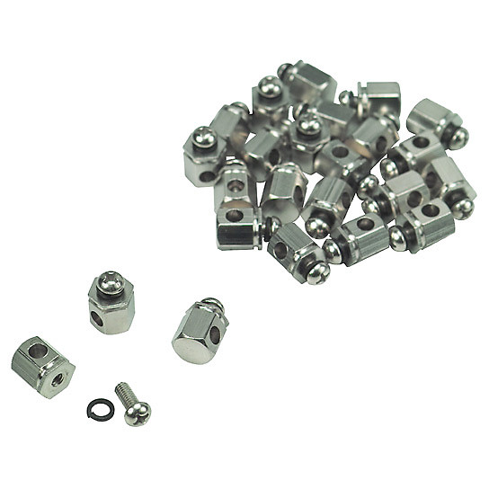 Golden Gate Banjo Bracket Shoe Hex Shaped Set Of 24 Reverb