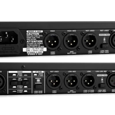 Behringer Cx3400 V2 Super X Pro Crossover 3 Vie Stereo 4 Mono