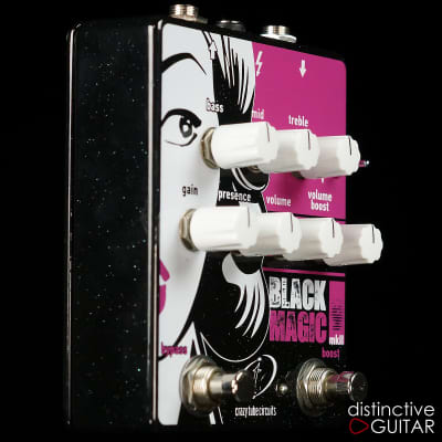 Crazy Tube Circuits Black Magic MKII - Ultra Touch Sensitive Overdrive in Black image 2