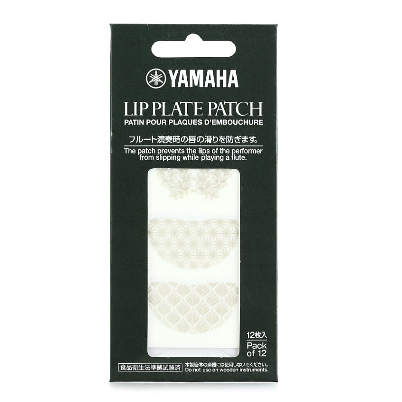 Yamaha Model YAC 1089NP Flute Lip Plate Patch (15 Count) Reverb