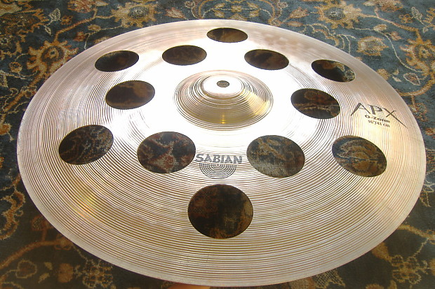 TRASHY & HOLEY SABIAN APX 16