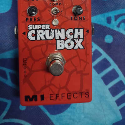 MI Audio Super Crunch Box Distortion Guitar Effects Pedal v1 JMP