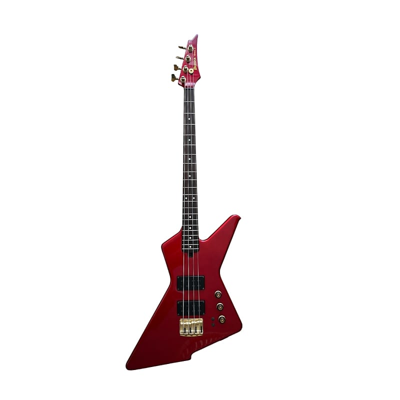 Ibanez Destroyer II Bass DT670 1984 - Metallic Red | Reverb