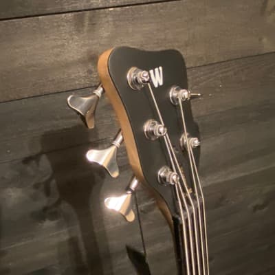Warwick RockBass Streamer LX 5 String Fretless Black Electric Bass Guitar image 6