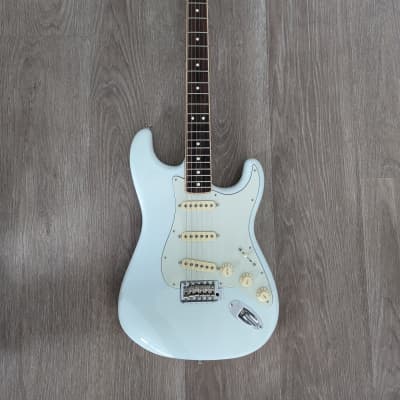 Fender Limited Edition American Standard Stratocaster Channel Bound 2016 - Sonic Blue for sale