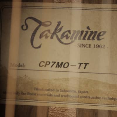 Takamine CP7MO-TT Thermal Top (#201) image 13