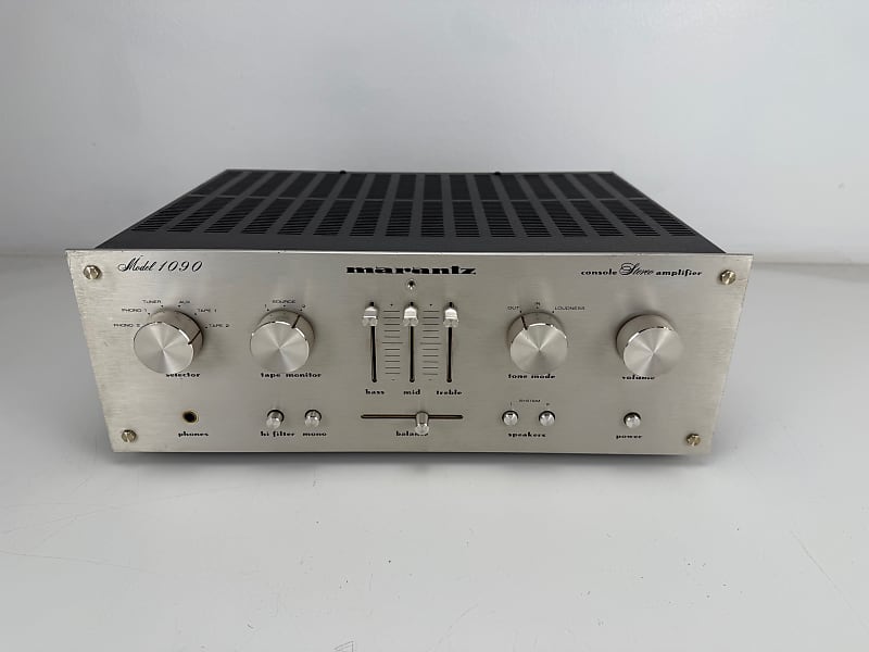 Marantz Model 1090 Console Stereo Amplifier - Serviced/Recapped  			