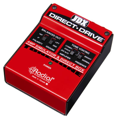 Radial ToneBone JDX Direct-Drive Guitar Amp Simulator Pedal, Warehouse Resealed image 3