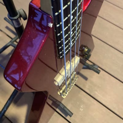 Ibanez DT600-FR Destroyer Bass 1983 - Fire Red image 6