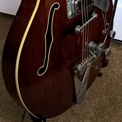 Vintage Gretsch 6119 Chet Atkins Tennessean--1967; Walnut Finish; Bigsby; Gibson Deluxe Tuners; OHSC image 6