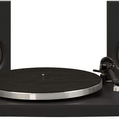 Crosley T150A-BK Modern 2-Speed Bluetooth Turntable System with