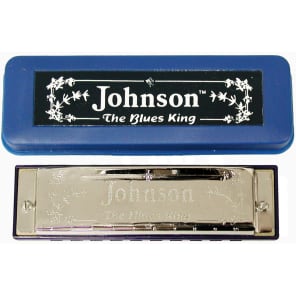 Johnson BK-520-G Blues King Harmonica - Key of G