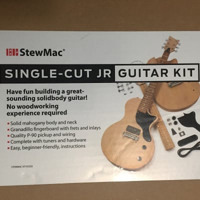 Stewmac Les Paul jr style guitar kit image 3